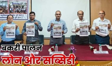 पशु सखी एवं किसानों के लिये पशु चिकित्सा एवं पशुपालन महाविद्यालय अंजोरा में ‘बकरीपालन प्रबंधन एवं उद्यमिता विकास तीन दिवसीय प्रशिक्षण सम्पन्न