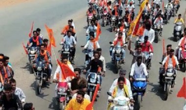 चैत्र नवरात्र की धूम, मां दंतेश्वरी मंदिर में उमड़ी भक्तों की भीड़, हिन्दू नववर्ष के उपलक्ष्य में हिन्दू समाज की निकली विशाल बाइक रैली