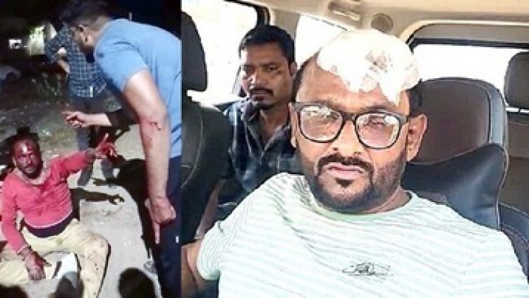 थार से टक्कर के बाद कार सवार डॉक्टर ने भाई के साथ मिलकर युवक को बेरहमी से किया पिटाई, खंभे से टकराकर फोड़ दिया सिर