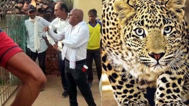 विधायक के PA के घर मचा हड़कंप, जब घुस आया तेंदुआ, इलाके में दहशत का माहौल, ग्रामीणों को घरों से बाहर नहीं निकलने की हिदायत