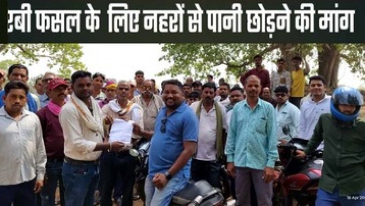 किसानों की उम्मीदें निराशा में बदली, नहर में नहीं छोड़ा जा पानी, रबी फसल बर्बादी के कगार पर, सरकार से लगाई इंसाफ की गुहार