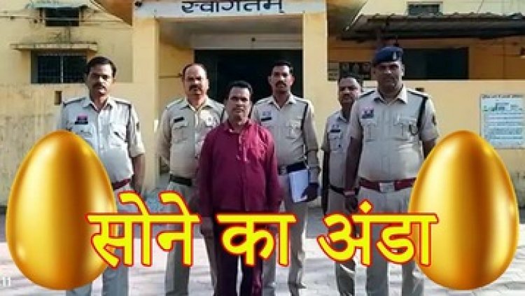 तांत्रिक ने सोने के अंडे के नाम पर की धोखाधड़ी, बैंक कर्मचारी से 14.9 लाख ठगे, पुलिस ने आरोपी नरेश को पटेल किया गिरफ्तार