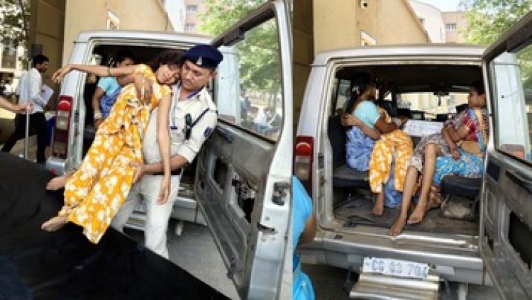 नदी में डूबी चार महिलाएं, चारों घायल, घायलों को एम्स हॉस्पिटल में कराया गया भर्ती, परिजनों ने डायल 112 और पुलिस विभाग का  किया आभार व्यक्त