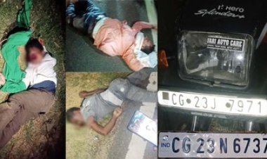 अर्टिगा ने बाइक को मारी जोरदार टक्कर, तीन दोस्तों की सड़क हादसे में मौके पर ही दर्दनाक मौत, वाहन चालक फरार, मौके पर मिली कार की नंबर प्लेट