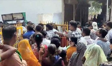 मुख्यमंत्री कन्या विवाह में अव्यवस्था का आलम, 37 जोड़ों के फेरे के बाद खाने को लेकर मची लूटमार, मारपीट की आई नौबत