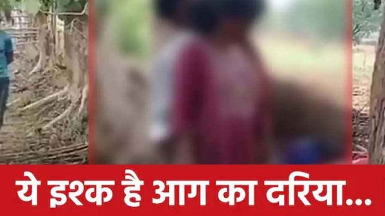 प्रेमी जोड़े ने लिए सात फेरे, शादी के बाद परिवार ने अपनाने से किया इंकार, दुखी होकर पेड़ से लटककर युवक-युवती ने दी जान