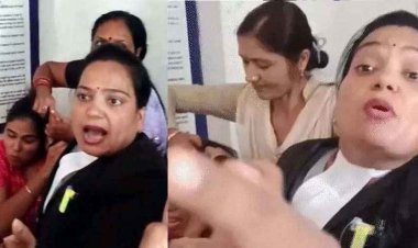 लेडी वकील की दबंगई, पैसे लेकर नहीं लड़ रही केस, कोर्ट में महिला फरियादी के साथ मारपीट, थाने में दोनों पक्षों ने की शिकायत, वीडियो वायरल