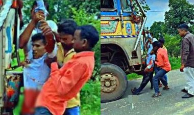 शादी से लौट रहे बाइक सवार पति-पत्नी को ट्रक ने कुचला, लाश को एक KM घसीटा, टक्कर से दूर गिरी महिला, रास्ते में तोड़ा दम, दोनों की मौत