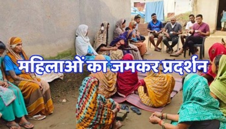 शराब के खिलाफ महिलाओं का फूटा आक्रोश, अब नहीं सहेंगे और चुप नहीं रहेंगे, माताओं की हुंकार- कार्रवाई करो साहब