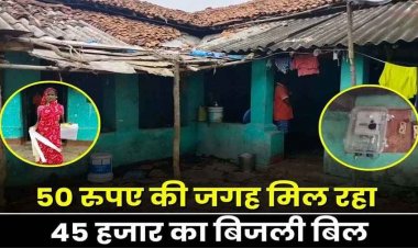 छत्तीसगढ़ में 50 रुपए की जगह मिल रहा 45 हजार का बिजली बिल, नहीं जली एक भी लाइट, फिर भी अब हर महीने 10,000 का Bill