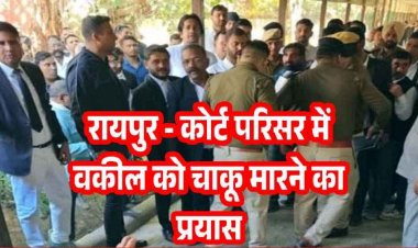 राजधानी में बदमाशों के हौसले बुलंद, कोर्ट में युवक ने वकील को दिखाया चाकू, वकीलों ने कर दी जमकर पिटाई, आरोपी विजय गिरफ्तार