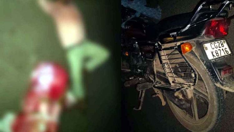 रक्षाबंधन मनाकर लौट रहे मोटरसाइकिल  सवार दंपत्ति को स्कूटी ने मारी टक्कर, पत्नी की मौत, पति घायल, गैर इरादतन हत्या का मामला दर्ज