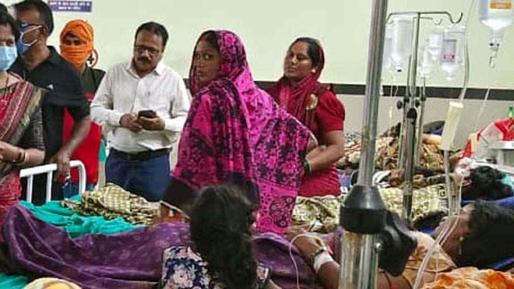 विधायक के गांव में डायरिया ने दी दस्तक, अस्पताल में भर्ती 40 ग्रामीण, स्वास्थ्य विभाग में मचा हड़कंप, MLA पहुंची हॉस्पिटल