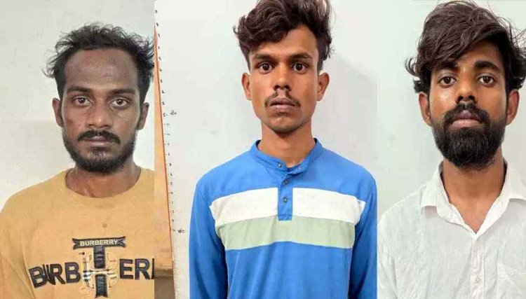 रायपुर में ड्यूटी जा रहे सीआईएसएफ जवान की मोपेड लूटने वाले तीन आरोपी गिरफ्तार,चाकू दिखाकर वारदात को दिया अंजाम, स्कूटी बरामद