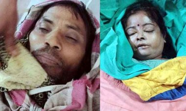 आर्थिक तंगी के चलते पेंटर पति ने की खुदकुशी, 12 घंटे बाद पत्नी की भी गई जान, बच्चे हुए अनाथ, मौत भी ज्यादा देर नहीं रख सकी अलग