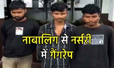 दोस्त के साथ लौट रही नाबालिग लड़की के साथ हैवानियत, सरपंच के भतीजे समेत 4 युवकों ने नर्सरी में किया गैंगरेप, सभी आरोपी गिरफ्तार