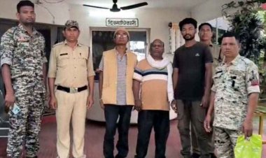 फर्जी दस्तावेज बनाकर सरकारी जमीन पर वन अधिकार पट्टा किया हासिल, 5 लाख की ठगी, पूर्व सरपंच समेत 3 घोटाले के आरोपी गिरफ्तार