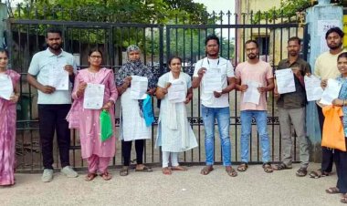 रायपुर-बिलासपुर-और राजनांदगांव में व्यापम परीक्षा में हंगामा, समय से पहले गेट बंद करने का आरोप, बिना परीक्षा दिए लौटे सैकड़ों परीक्षार्थी