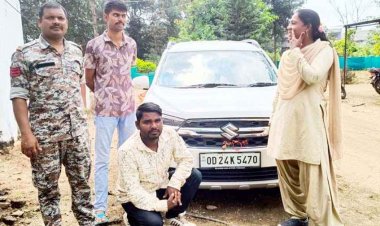 देवभोग पुलिस की फिर कड़ी कार्रवाई, अवैध पशु परिवहन पर कार्यवाही, पुलिस ने 2 आरोपियों को किया गिरफ्तार, आर्टिका कार और 19 मवेशी बरामद