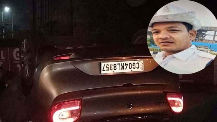 चेकिंग से बचने युवक ने स्पीड से दौड़ाई गाड़ी, तेज रफ्तार कार चालक ने ट्रैफिक पुलिस को रौंदा, फिर अनियंत्रित होकर पलटी, दो गिरफ्तार