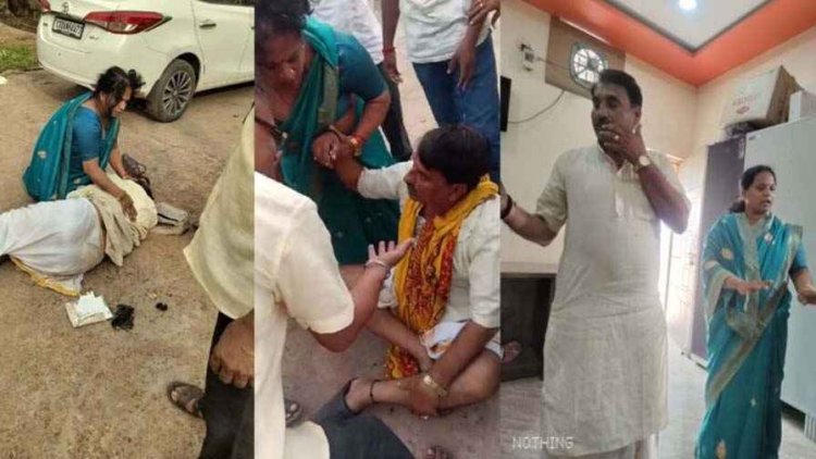 रायपुर में कथावाचक के साथ आपत्तिजनक हालत में पत्नी, पहुंच गया पति, लोगों ने किया जमकर हंगामा, जमकर कर दी धुनाई