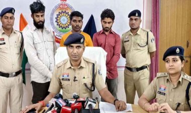 मगरलोड में ट्रैक्टर-ट्राली चोरी का पुलिस ने किया खुलासा, तीन आरोपी गिरफ्तार होकर पहुंचे जेल, 10 लाख रुपये का माल बरामद