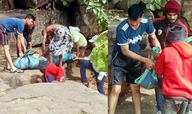 दोस्तों के साथ पिकनिक मनाने रायपुर से नरहरा वाटरफॉल आया युवक, 20 घंटे की तलाश के बाद लाश बरामद, इलाके में पसरा मातम