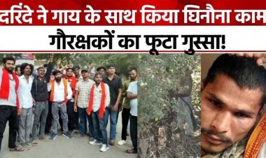 इंसानियत को शर्मसार करने वाला मामला, गौ माता के साथ दुष्कर्म, वीडियो वायरल, लोगों में आक्रोश, कड़ी कार्यवाही की मांग, आरोपी गिरफ्तार