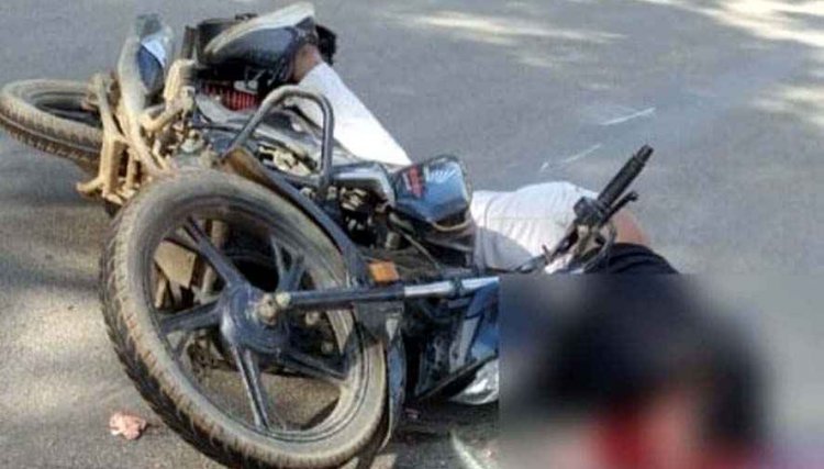 दर्दनाक तीन सड़क हादसे, तेज रफ्तार ट्रक ने बाइक सवार को कुचला, युवक की मौत, हाइवा की टक्कर से युवक की गई जान, लोगों ने किया चक्काजाम
