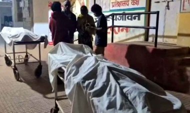 अनियंत्रित होकर गड्ढे में गिरी बाइक, दर्दनाक सड़क हादसे में मेला देखकर लौट रहे मामा-भांजे की मौत, परिजनों में मचा कोहराम