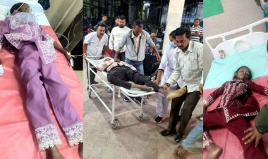 तेज रफ्तार बस ने बाइक को रौंदा, एक मासूम समेत दो की दर्दनाक मौत, दो बच्चे घायल, इलाज जारी, इलाके में शोक और आक्रोश का माहौल