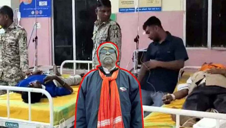 टाटा मैजिक ने बाइक को मारी जोरदार टक्कर, मची अफरा-तफरी, एक्सीडेंट में RSS विभाग संघ संचालक की मौके पर ही मौत, 4 लोग घायल