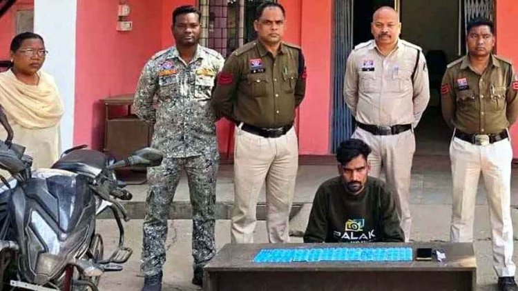 नशीली कैप्सूल सप्लाई करने वाला सप्लायर निलमणी गुप्ता गिरफ्तार, 36 पत्ते प्रतिबंधित दवाएं और बजाज पल्सर मोटरसाइकिल जब्त