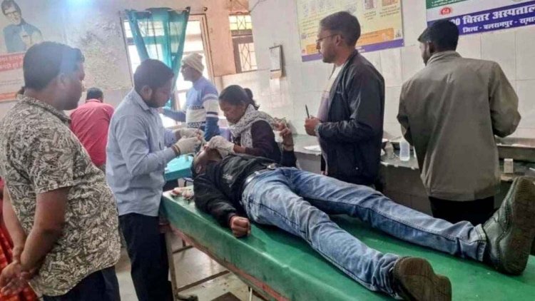 हाईवे पर बस-टेलर की जोरदार टक्कर, 20 से ज्यादा यात्री घायल, धूल के कारण नहीं दिखी गाड़ी, निर्माण एजेंसी की लापरवाही का आरोप