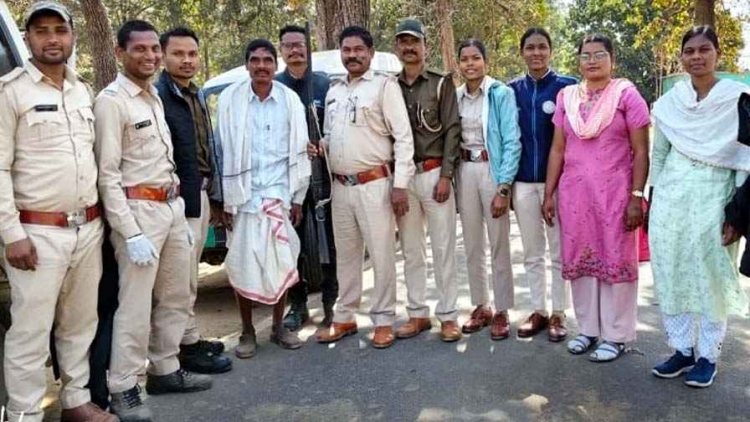 टाइगर रिजर्व में धड़ल्ले से चल रही भरमार बंदूक, जंगली सूअर का शिकार करने वाले ओडिशा के 3 आरोपी गिरफ्तार, अवैध हथियार जब्त