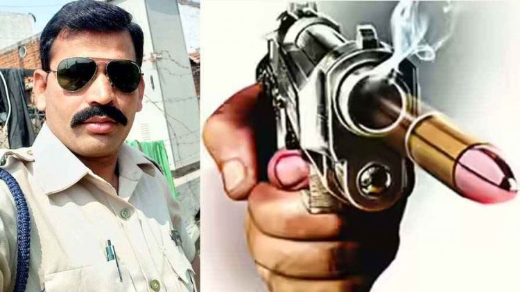 लूट के आरोपियों की सुरक्षा में लगे आरक्षक की लापरवाही से पुलिस स्टेशन में चली गोली, मचा हड़कंप, एसएसपी ने लिया सख्त एक्शन, कांस्टेबल सस्पेंड