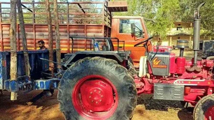 तेज रफ्तार ट्रैक्टर ने सड़क किनारे खड़ी सहायक शिक्षिका को कुचला, टीचर की मौत, बेटा के हालत नाजुक, शिक्षा विभाग में शोक की लहर