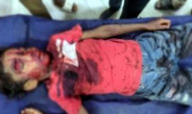 नशे में ट्रैक्टर चालक बना मासूम की जान का दुश्मन, जोरदार टक्कर में 5 साल का बालक गंभीर, आक्रोशित ग्रामीणों ने ड्राइवर की कर दी पिटाई