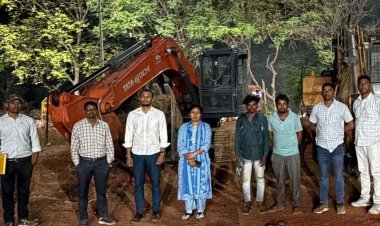 खौफ में खनन माफिया, अवैध रेत उत्खनन पर की गई कड़ी कार्रवाई, गरियाबंद खनिज विभाग की सुपर-फास्ट रेड, एक चैन माउंटेन मशीन और हाईवा जब्त