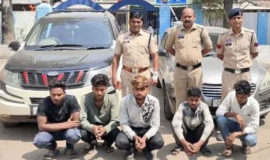 मोबाइल दुकान चोरी और बैंक लूट की साजिश का खुलासा, पुलिस ने हाथ आए शातिर गिरोह के एक नाबालिग समेत 6 आरोपी, लाखों की संपत्ति बरामद
