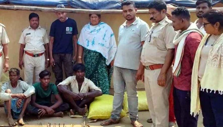 उड़न गिलहरी और कोटरी का शिकार, उदंती-सीतानदी टाइगर रिज़र्व की सर्जिकल स्ट्राइक ओडिशा में घुसी एंटी पोचिंग टीम, रमार बंदूक समेत 5 शिकारी गिरफ्तार