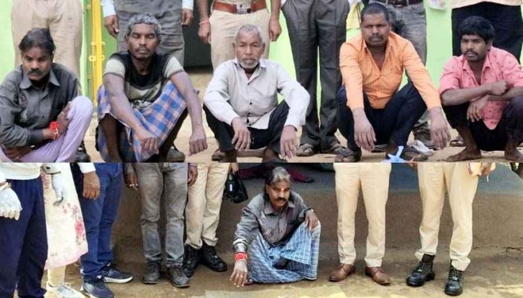 हाथी के दांत को बेचने की फिराक में 2 आरोपी और उड़न गिलहरी की खाल-मोर के पैर और कोटरी के सिंग के साथ 3 तस्कर गिरफ्तार, एंटी पोचिंग टीम का एक्शन