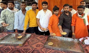 भक्ति में डूबा गरियाबंद, हनुमान जन्मोत्सव पर उमड़ा जनसैलाब, संकट मोचन मंदिर में भंडारा, श्रद्धालुओं ने ग्रहण किया प्रसाद, सेवा और समर्पण का दिखा भाव