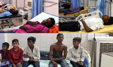 धमतरी से 35 लोगों को लेकर चौथिया जा रही तेज रफ्तार पिकअप पलटी: एक की मौत, 17 घायल; 5 की हालत नाजुक, नशे में ड्राइवर!, मातम में बदली खुशियां