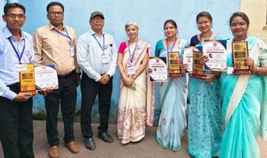 रायपुर में शिक्षा का महाकुंभ: 160 नवाचारी शिक्षक सम्मानित, गरियाबंद के 7 गुरुओं ने लहराया परचम, हजारों दावेदारों में चुने गए “शिक्षा रत्न”