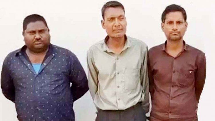नियत खराब हुई तो रिश्तेदार के घर का सामान कर दिया पार, चोर और चोरी का सामान खरीदने वाले तीन आरोपियों को पुलिस ने किया गिरफ्तार