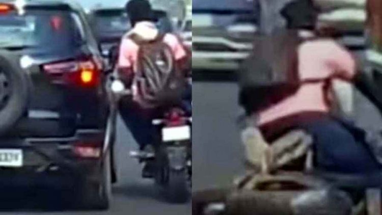 फिंगेश्वर रोड में ओवरटेक करने के दौरान पीछे से आ रहे बाइक सवार युवकों ने मारी जोरदार टक्कर, दो लोगों की मौके पर ही मौत, 2 की हालत नाजुक