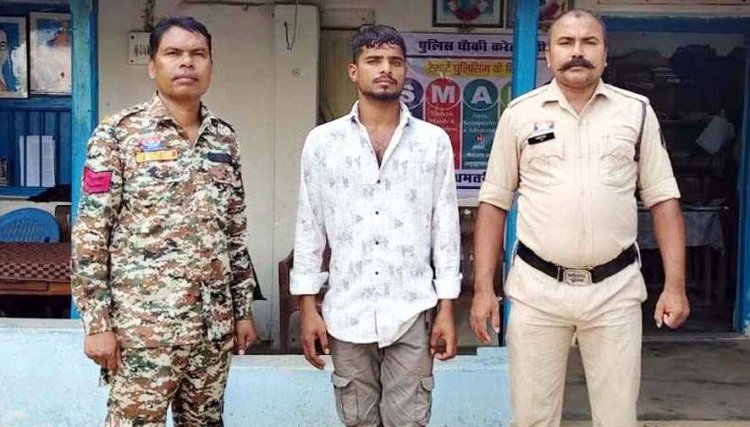पिकनिक मानने के दौरान शराब के लिए पैसे नहीं देने पर चाकू से हमला, करेली पुलिस ने आरोपी त्रिलोकी को गिरफ्तार कर भेजा जेल, हथियार बरामद