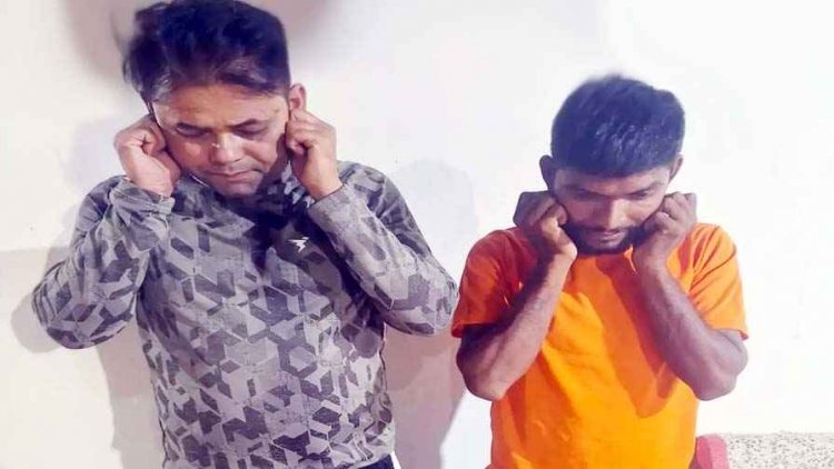 गाड़ी साइड देने के विवाद में फॉर्च्यूनर सवार गुंडों ने की मारपीट, छात्रों के प्रदर्शन की चेतावनी के बाद दो आरोपी लाखन सिंह और जयप्रकाश राठौर गिरफ्तार