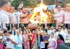 गैस सिलेंडर के दामों में बढ़ोतरी से देश की आम जनता परेशान, विरोध में ब्लाॅक कांग्रेस ने किया मैनपुर और धमतरी में उग्र प्रदर्शन,  प्रधानमंत्री का पुतला दहन